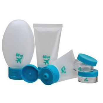 Barattoli e flaconi per kit da viaggio