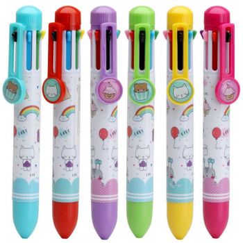 Penna a sfera 8 Colori