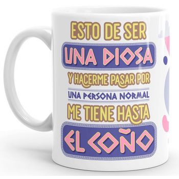 Tazza Questa è una dea...