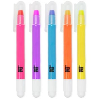 Set di 5 matite al Cera Neon
