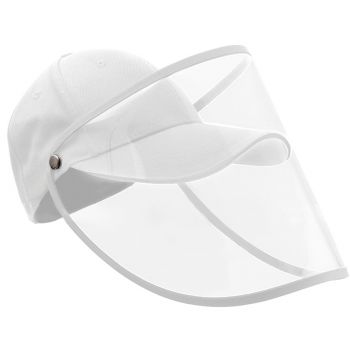 Cappellino con visiera protettiva
