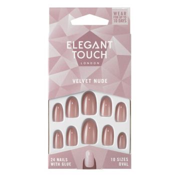 Unghie finte velvet nude