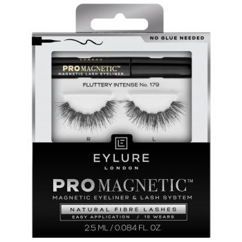 Ciglia finte in fibra naturale Pro Magnetic