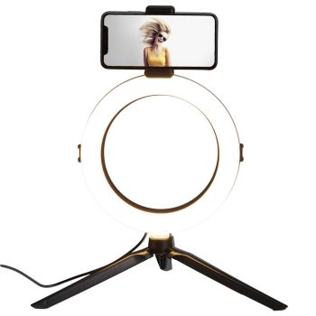 Lampada LED Tripode Selfie