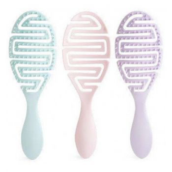 Spazzola per capelli flessibile