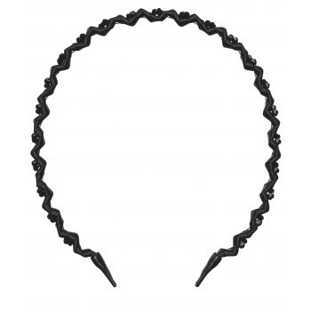 Fascia per capelli regolabile HairHalo True Dark Sparkle