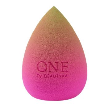Spugnetta per make-up con cipria naturale di fragola