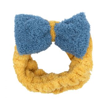Turbante Bagno Fiocco Giallo