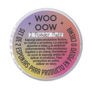Set di spugne per cipria o crema