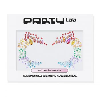 Gocce d'arcobaleno adesive Party Lab