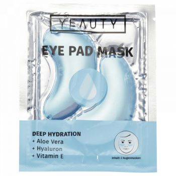 Maschera contorno occhi idratante blu