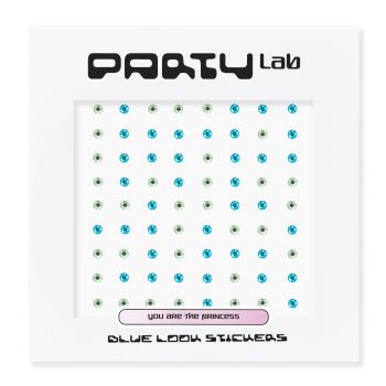 Adesivi party lab Look blu