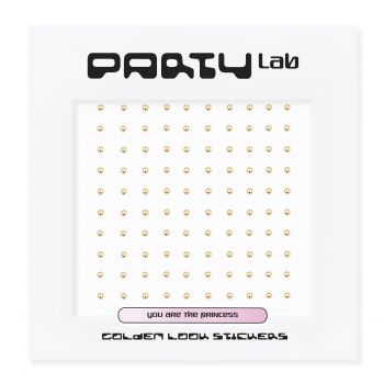 Adesivi party lab golden look