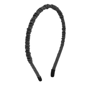 Oh My Hair Diadema Fina Fruncida Pu Negra Oh My Hair Diadema Fina Fruncida Pu Negra