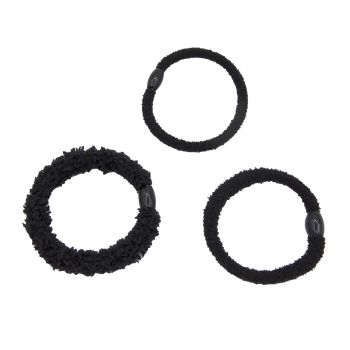 Set 3 Gomme Fluffy Nere