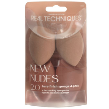 Edizione Limitata New Nude Bare Finish Sponge 4 Pack