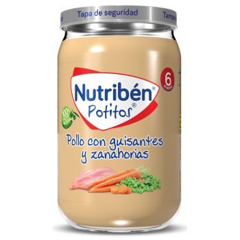 Potito Pollo con piselli e Zanahoria