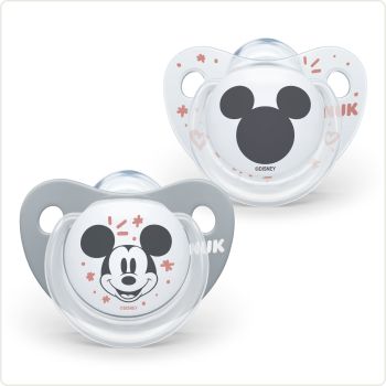 Ciuccio Mickey & Minnie Silicone
