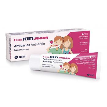 Gel dentifricio Fluor kin junior