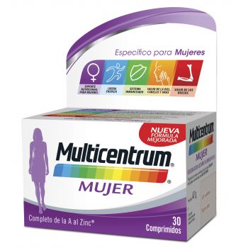 Femme multivitamines et multiminérales