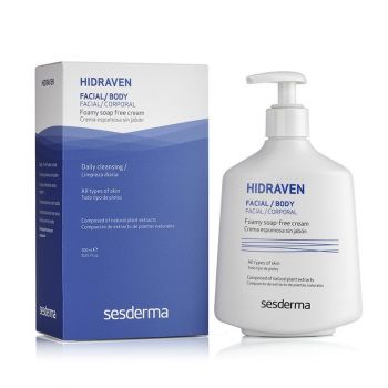 Crema schiumosa idratante senza sapone