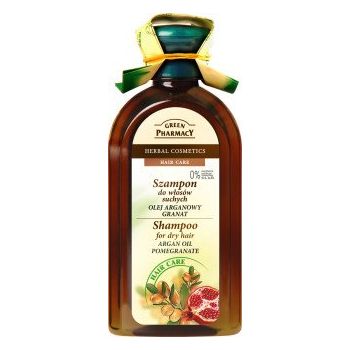 Shampoo all'olio di argan e melograno per capelli secchi