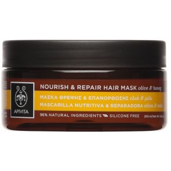 Maschera per capelli nutriente e riparatrice