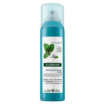 Shampoo secco alla menta acquatica bio Shampoo detox