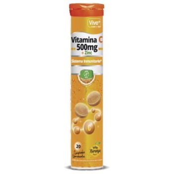 Vitamina C + zinco effervescente