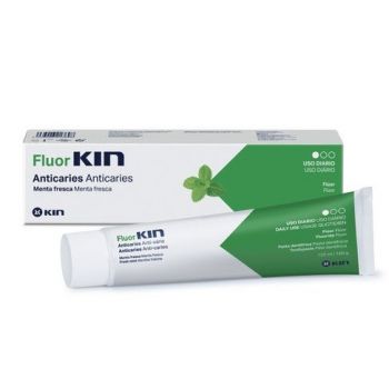 Fluor Kin Pasta Anticaries Menta Fresca