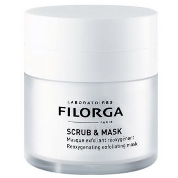 Maschera esfoliante riossigenante