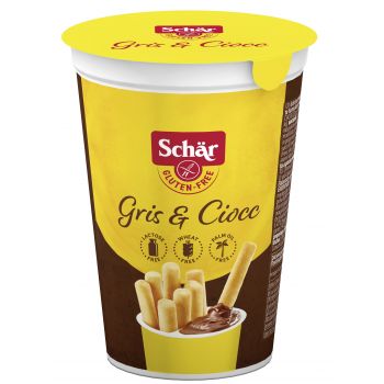 Grissini senza Gluten con crema di Cacao