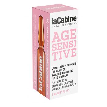 Fiala sensibile per il viso antietà