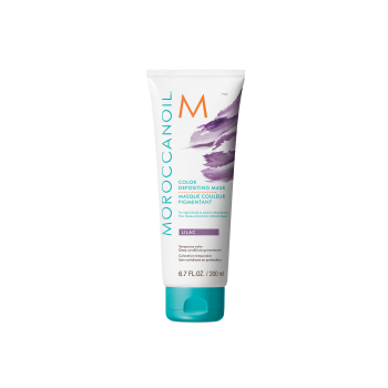 Maschera idratante con colorito lilla
