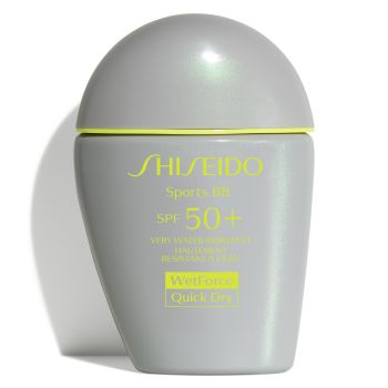 Protezione solare Sports BB Quick Dry con colore SPF50+