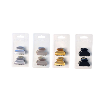Pack 2 Hair Clips – Mixed Colors Pack 2 Hair Clips – Mixed Colors