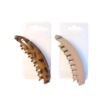 Banana Hair Clip Brown Tortoiseshell Banana Hair Clip Brown Tortoiseshell