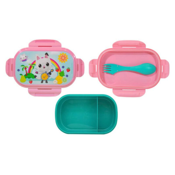Gabby Dollhouse Sandwichbox + Besteck