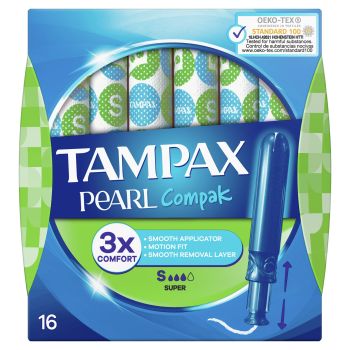 Compak Pearl Super Tampones