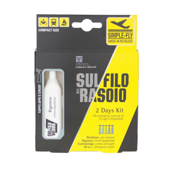 Kit de Rasage de Voyage Sul Filo del Rasoio