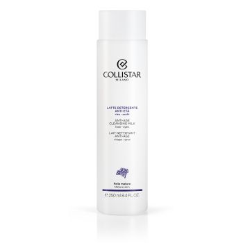 Latte detergente antietà per viso e occhi