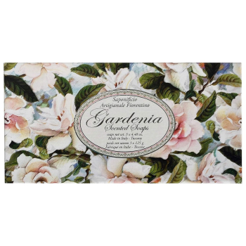 Set Sapone Gardenia Scented Soap