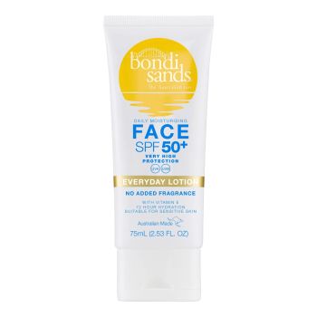 Lozione viso idratante SPF50+ non profumata