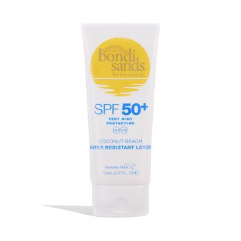 Lozione solare per il corpo al cocco SPF50+