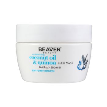 Maschera idratante a base di olio di coconut e quinoa