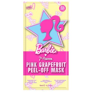 Maschera Peel-Off al pompelmo rosa di Barbie