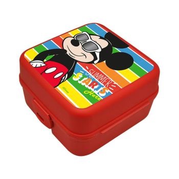 Mickey Sandwichera Con Compartimentos
