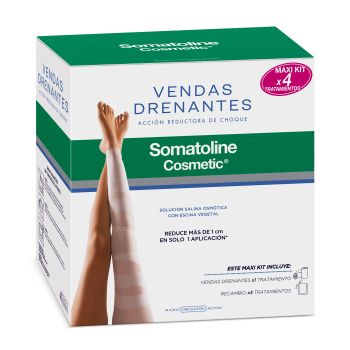 Kit bendaggi drenanti + ricaricabili Azione antiurto