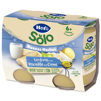 Petits Pots de Légumes avec Merlan à la Crème