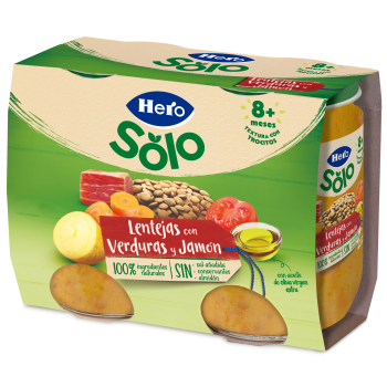 Petits Pots Légumes et Lentilles +8 Mois